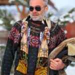 One Piece Foxy The Silver Fox Design Stylish Wool Muffler