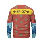 One Piece Iron Man Franky Cosplay Crewneck Sweatshirt