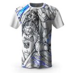 One Piece Jinbe Fishman Karate Manga Style Tees