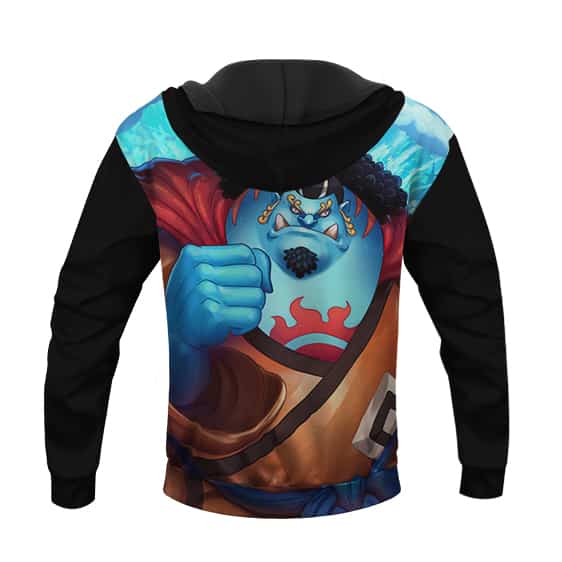 One Piece Jinbe Knight Of The Sea Badass Pullover Hoodie