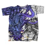 One Piece Kaidou Beast Emperor Dragon Sketch Tees