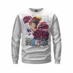 One Piece Luffy Gear Fourth Attack Badass Crewneck Sweater