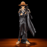 One Piece Luffy King Of Pirates Black Clothes Static Figure