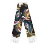 One Piece Majestic Eastern Dragon Kaido Art Wool Scarf