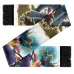One Piece Majestic Eastern Dragon Kaido Art Wool Scarf