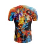 One Piece Marco And Portgas D. Ace Back To Back 3D T-Shirt