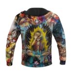 One Piece Monkey D. Luffy Timeline Progress Art Hoodie
