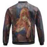 One Piece Nami And Usopp Awesome Fan Art Bomber Jacket