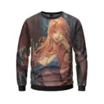 One Piece Nami The Cat Burglar Sexy Fan Art Sweatshirt