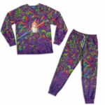One Piece Nami Vibrant Trippy Art Vines Thorns Pajamas Set