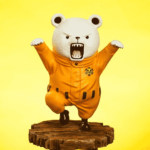 One Piece Navigator Bepo Bear Heart Pirates Statue Figurine
