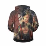 One Piece Pirate Hunter Roronoa Zoro Dope Zip Hoodie Jacket