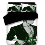 One Piece Pirate Hunter Swordsman Roronoa Zoro Bedding Set