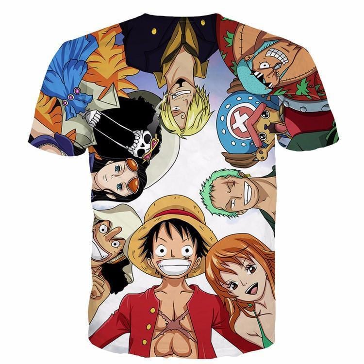 LUFFY ONE PIECE (NEW DESIGNS) T-SHIRT FOR KIDS AND  ADULTS.UNISEX.SUBLIMATION PRINT