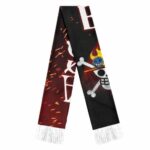 One Piece Portgas D. Ace Tattoo Vibrant Art Neckerchief