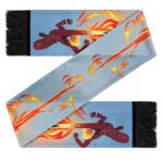 One Piece Sanji Flame Kick Artwork Epic Wool Muffler