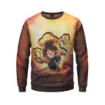 One Piece Straw Hat Luffy Gum-Gum Devil Fruit Sweater