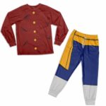 One Piece Straw Hat Monkey D. Luffy Costume Pajamas Set