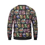 One Piece Straw Hat Pirates Chibi Art Cool Crewneck Sweater