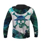 One Piece Straw Hat Pirates Skull Logo Symbol Dope Hoodie