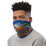 One Piece Stunning Nami Cat Burglar Blue Neck Gaiter