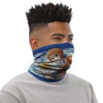 One Piece Stunning Nami Cat Burglar Blue Neck Gaiter