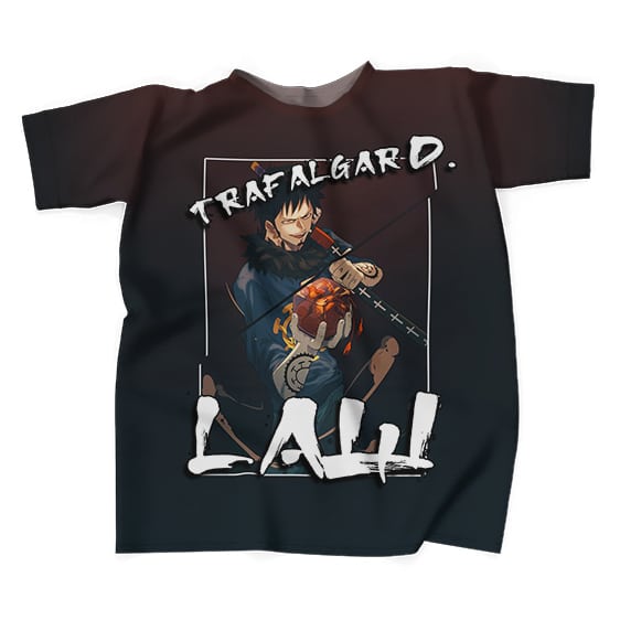 One Piece Trafalgar D Law Holding Heart T-shirt