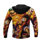 One Piece Wano Country Arc Characters Artwork Hoodie Jacket