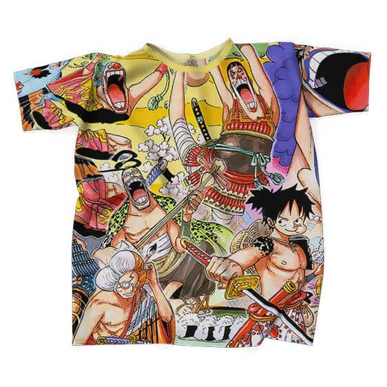 One Piece Wano Kingdom Arc Characters T-shirt