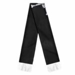 One Piece Whitebeard Pirates Skull Mark Black Wool Scarf