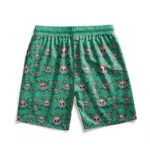 One Piece Yamato Skull Mark Pattern Swim Trunks