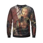 Pirate Hunter Roronoa Zoro Dope One Piece Crewneck Sweater