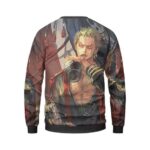 Pirate Hunter Roronoa Zoro Dope One Piece Crewneck Sweater