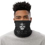 Pirate King Gol D. Roger Monochrome Art Black Tube Mask