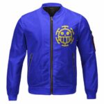 Pirates Of Hearts Jolly Roger Trafalgar Law Bomber Jacket