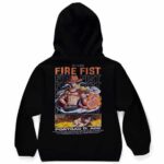 Portgas D. Ace Fire Fist Black Children's Hoodie
