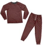 Portgas D. Ace Spade Jolly Roger Pattern Nightwear Set