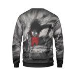 Powerful Luffy Second Gear Attack Badass Crewneck Sweatshirt