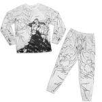 Quake Quake Devil Fruit Whitebeard Manga Art Nightwear Set