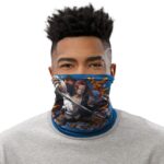 Red Hair Pirates Chief Shanks Awesome Blue Neck Warmer