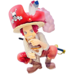 Red Hair Shanks Childhood Eating Chocolates Statue Figure