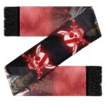 Red Haired Pirates Shanks Jolly Roger Icon Badass Wool Scarf