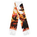 Revolutionary Army Chief Sabo Flame Art Wool Muffler