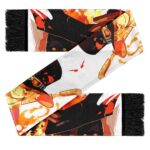 Revolutionary Army Chief Sabo Flame Art Wool Muffler