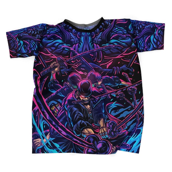 Roronoa Zoro Asura King of Hell Artwork T-shirt