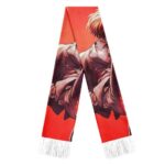 Sanji Diable Jambe Flaming Leg Dope One Piece Wool Scarf