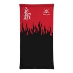 Shanks Swordsman Red Black Flame Shadow Neck Gaiter