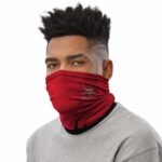 Shanks Swordsman Red Black Flame Shadow Neck Gaiter