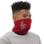 Shanks Swordsman Red Black Flame Shadow Neck Gaiter