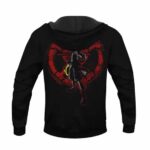 Straw Hat Captain Monkey D. Luffy Silhouette Art Hoodie